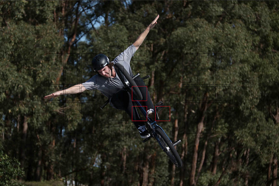 オールクロス45点AFイメージ